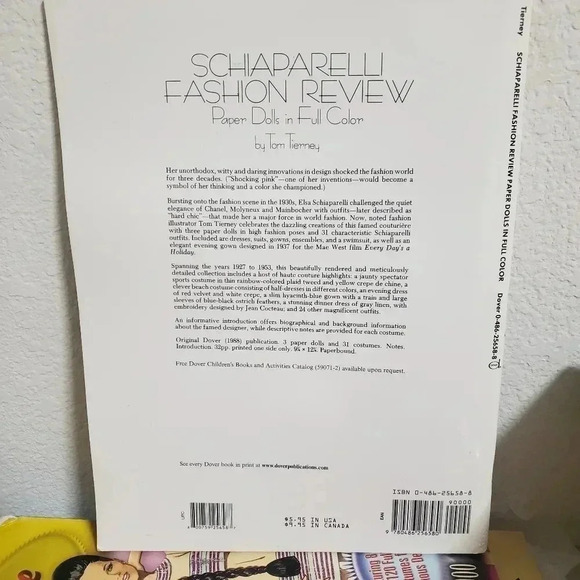 Schiaparelli Fashion Review Paper Dolls - Picture 2 of 2